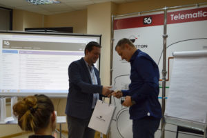 Awards to the most active participants of Technoton's Workshop