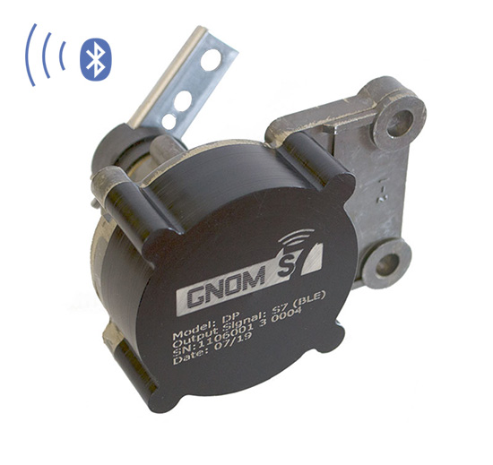 Wireless pressure sensor GNOM DDE S7 for leaf spring suspension