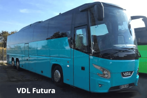 Controles de conducción y combustible para los autobuses VDL Futura