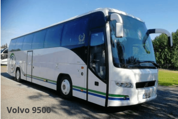 Ahorro de combustible del autobús Volvo 9500