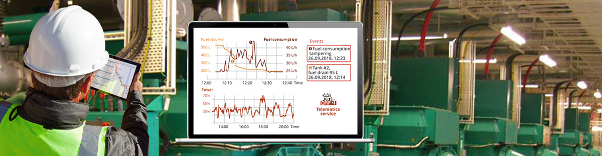 Genset monitoring system features