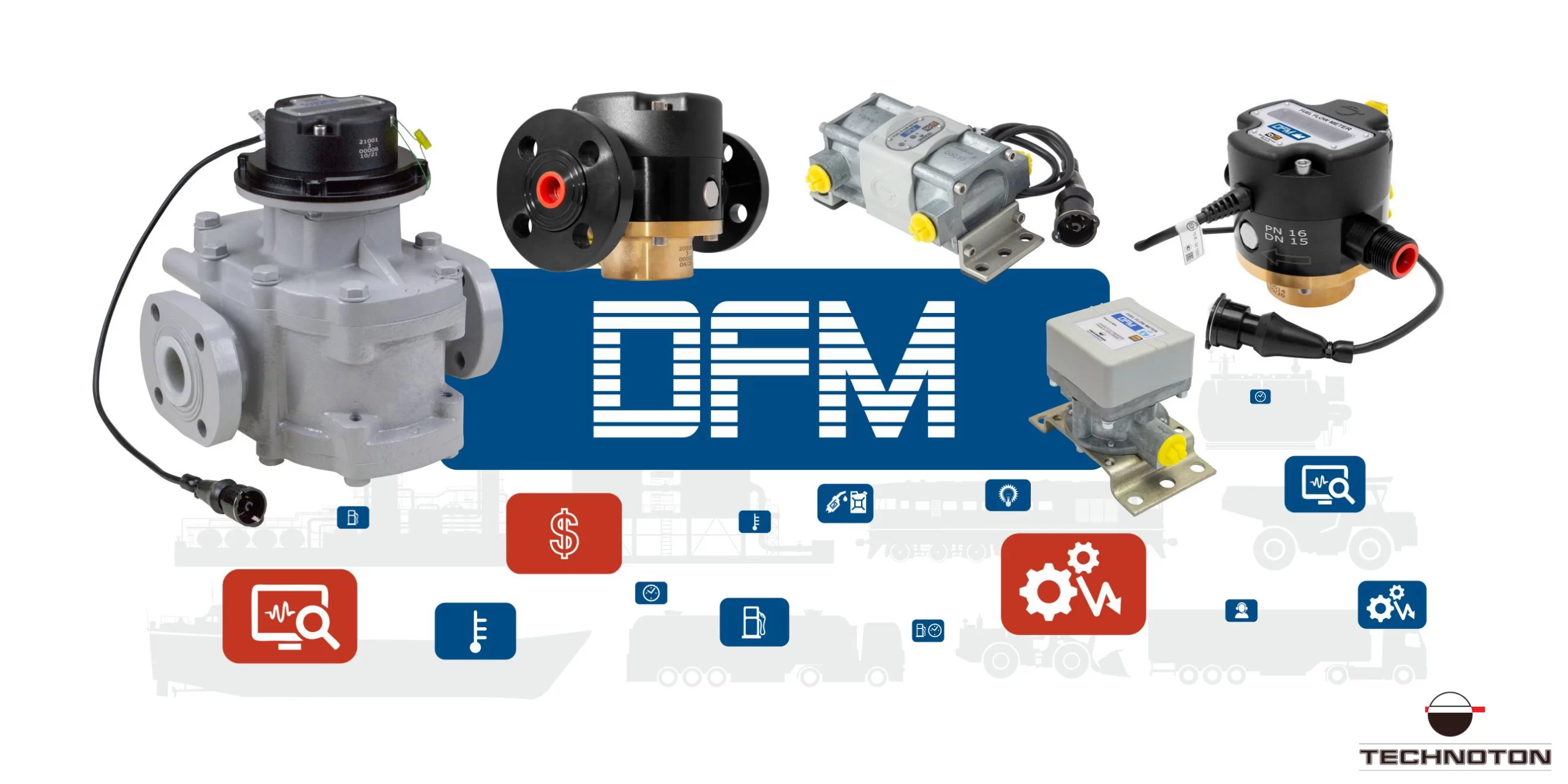 DFM fuel flow meters