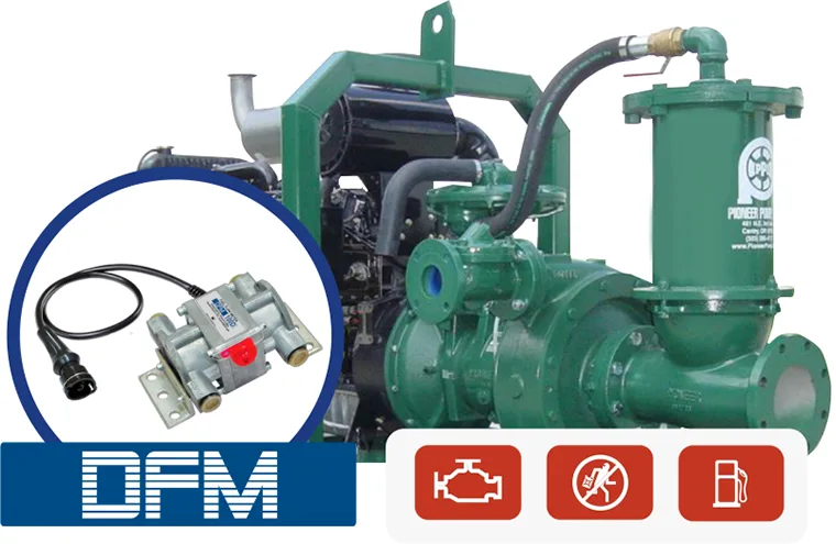 Diesel driven water pumps fuel monitoring and predictive maintenance