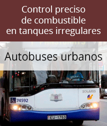 Control del nivel de combustible en los depósitos de autobuses urbanos mediante un sensor BLE