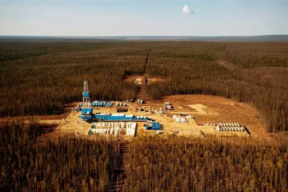 Oil field development