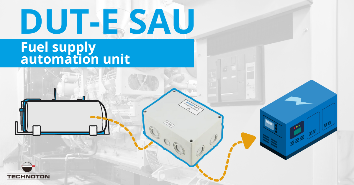 DUT-E SAU: automation of fuel supply pumps