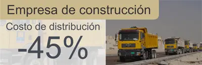 Depósitos de almacenamiento de combustible y camiones cisterna: control del nivel de combustible y rastreo GPS de la maquinaria.