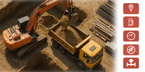 Télématique pour engins de chantier