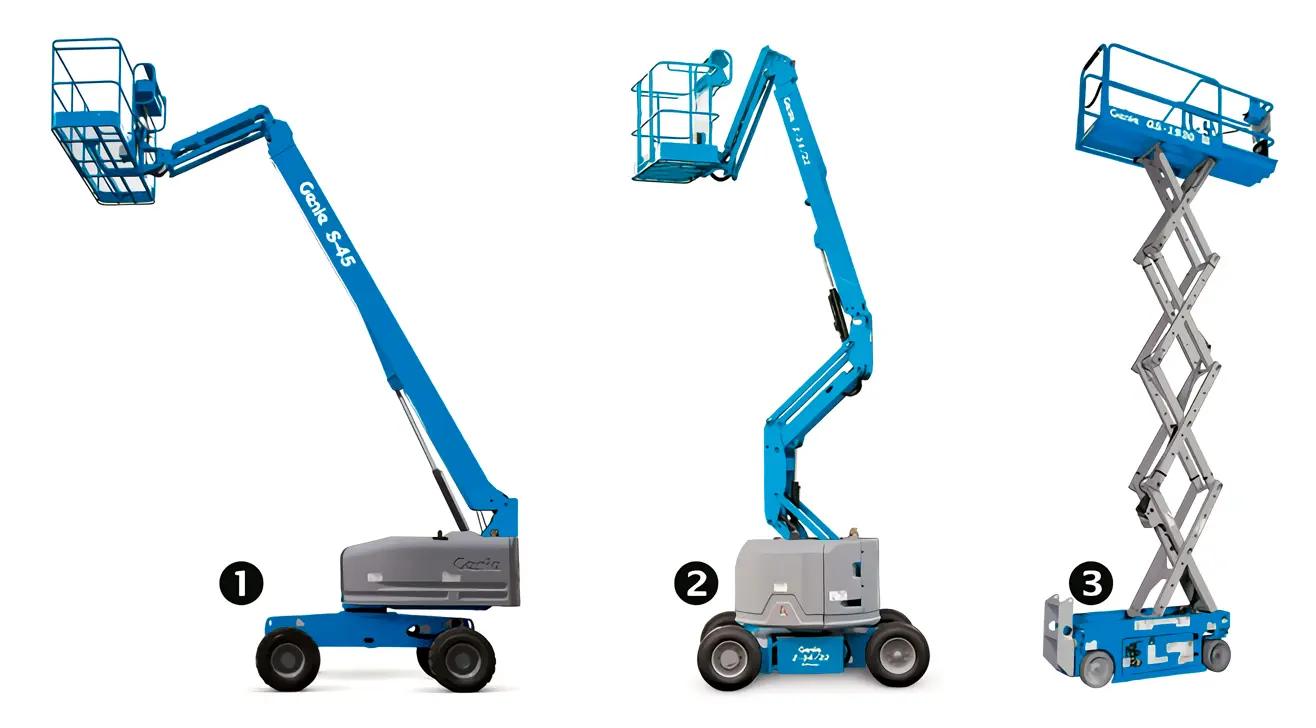 Nacelle élévatrice télescopique