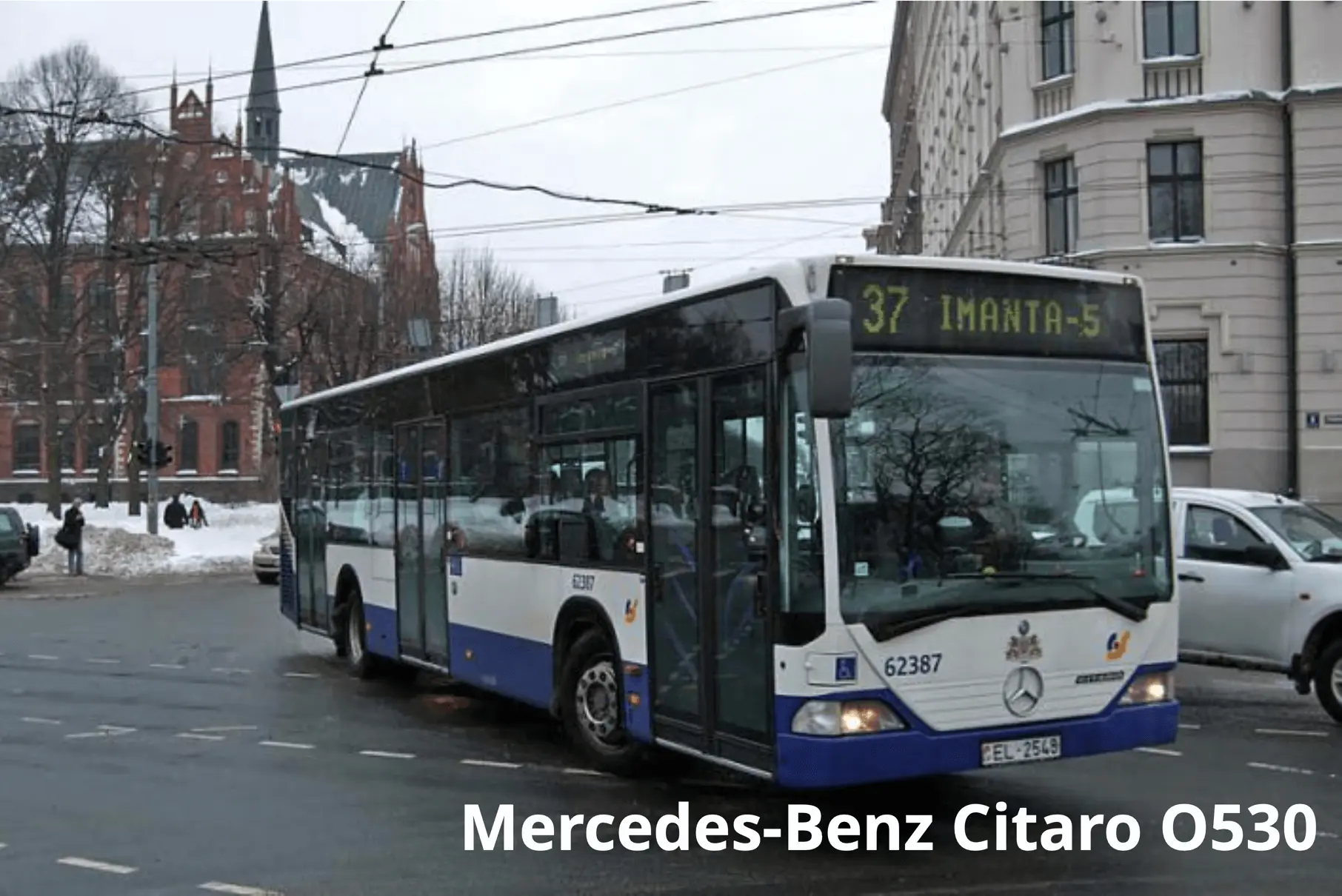 Contrôle du carburant dans le réservoir du Mercedes-Benz Citaro O530