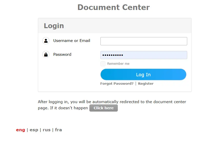 Centro de documentación