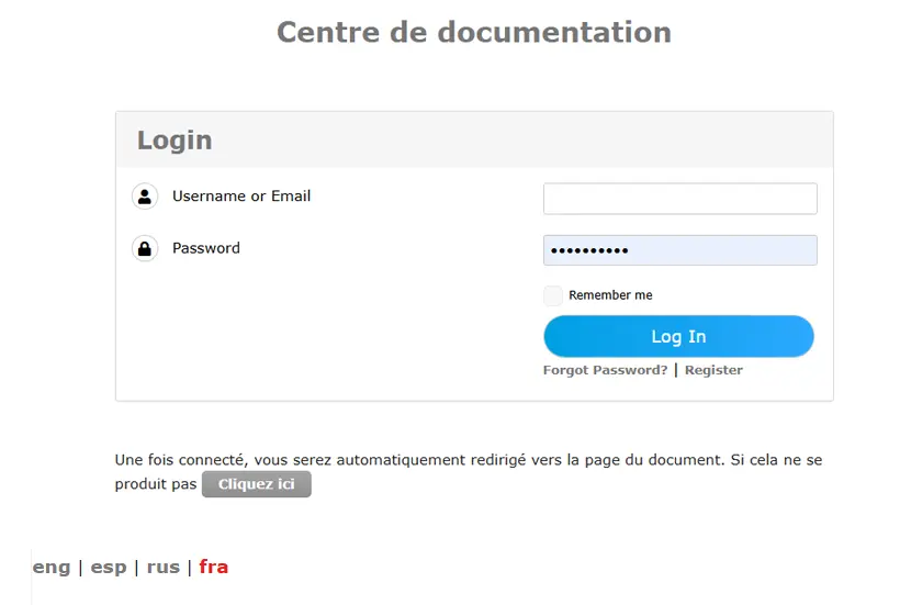 Centre de documentation