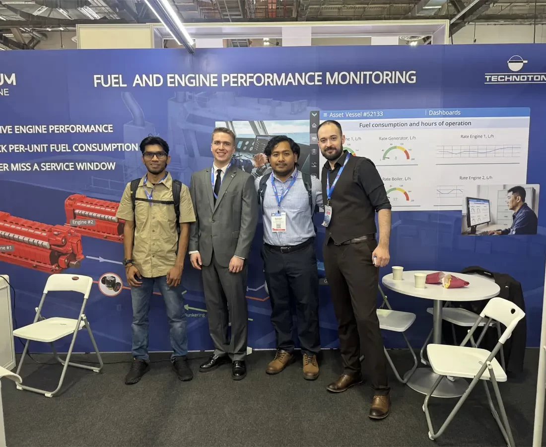 Stand UNUM Marine Vessel telematics platform at APM 2026