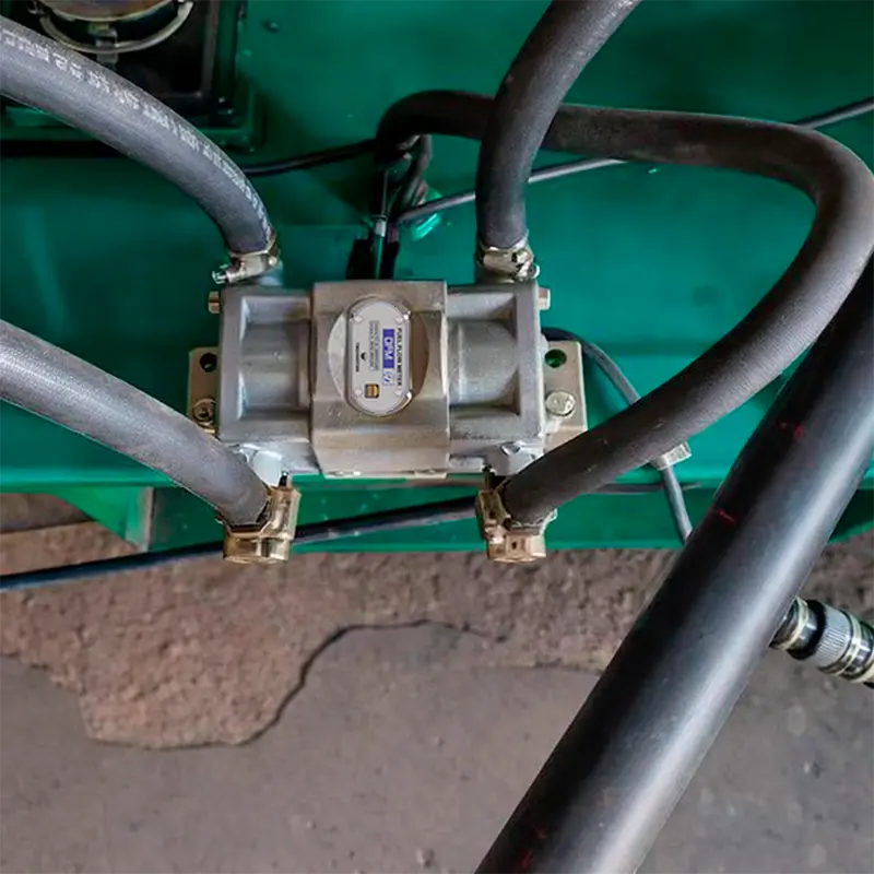 DFM D Fuel Flow Meter on a Diesel Generator