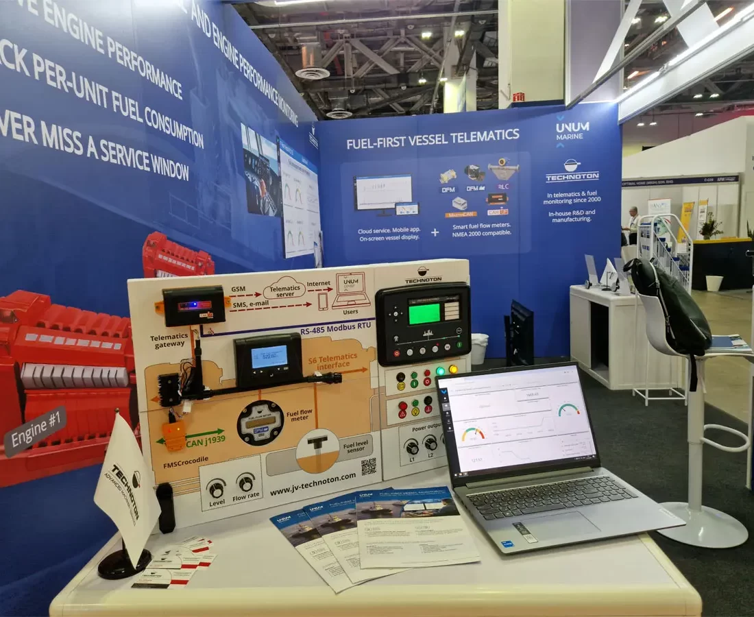 Ship equipment remote control with UNUM Marine