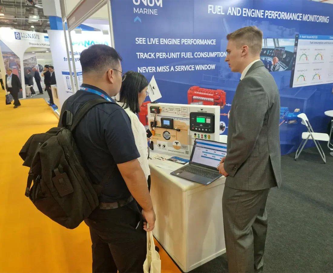 Ship equipment remote control with UNUM Marine