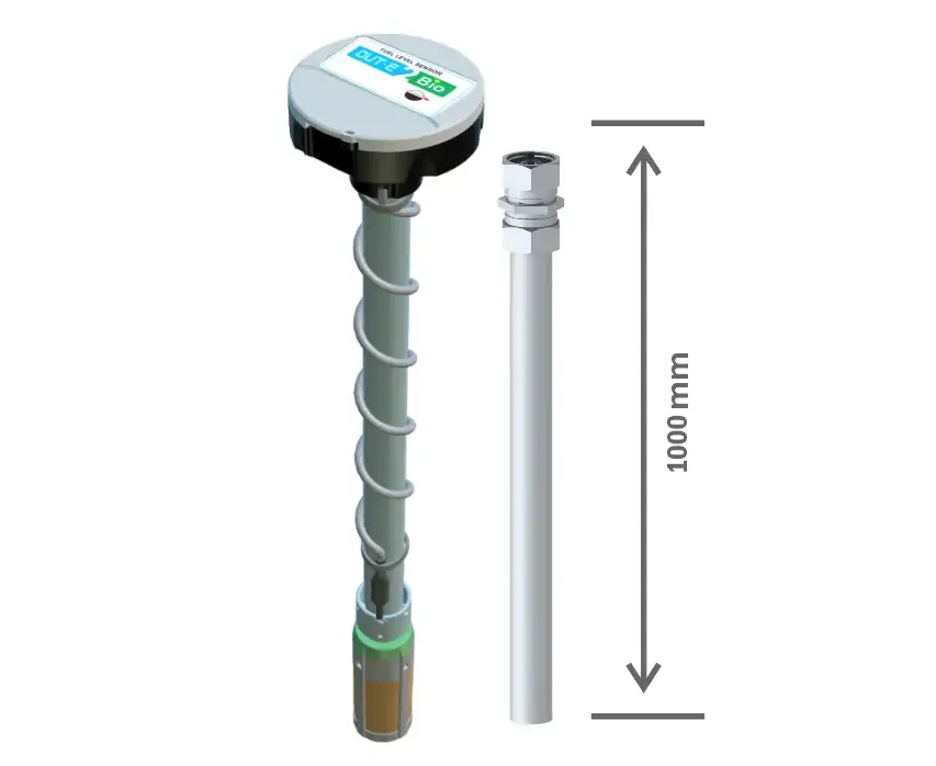 Capteur de niveau de carburant DUT-E 2Bio S7 avec une section supplémentaire de 1 000 mm