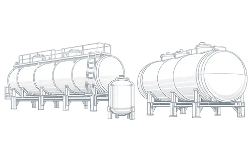 Fuel volume and temperature monitoring system for stationary tanks at gas stations