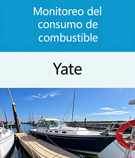 Control del consumo de combustible de un yate de recreo