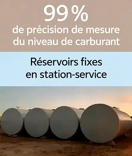 Contrôle du volume de carburant dans les réservoirs stationnaires des stations-service