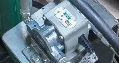 Caudalímetro DFM instalado Caudalímetro DFM instalado